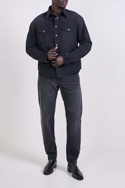 חולצה מכופתרת ג'ינס GIVENCHY